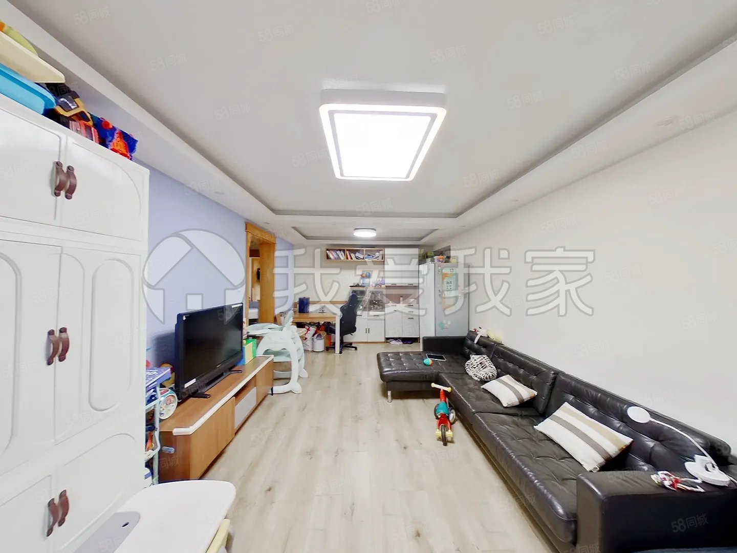 首城國(guó)際2室1廳1衛(wèi)87.05㎡南北590萬