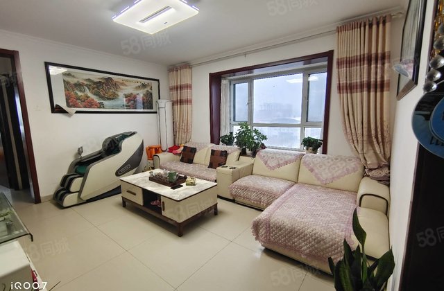 东昌中学！送车位边户！中华御苑地暖三室，中间楼层，水城华府