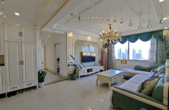 109万新水河畔125平三室已改四室精装带车库证过五年无大税