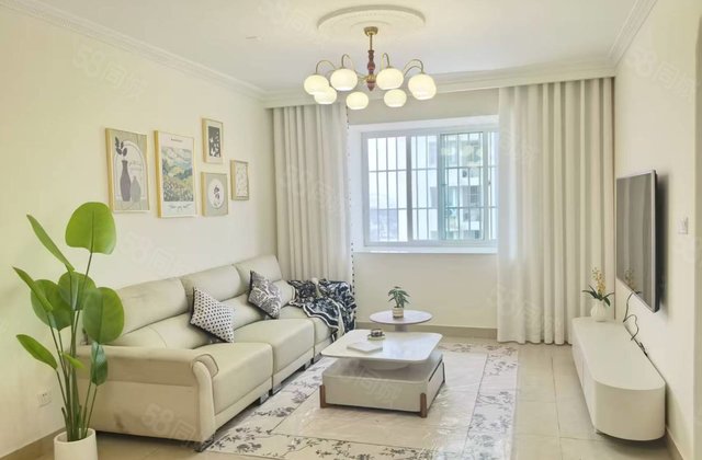 文轩！实验！望湖花园电梯洋房边户，精装未住三室，西湖馨苑急售