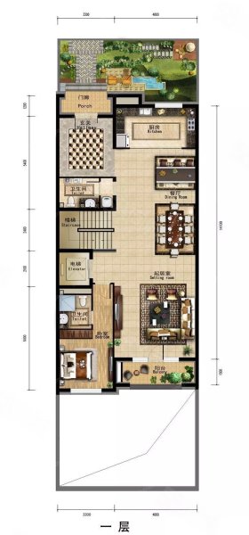 润泽庄园墅郡4室3厅4卫398.58㎡南北3580万