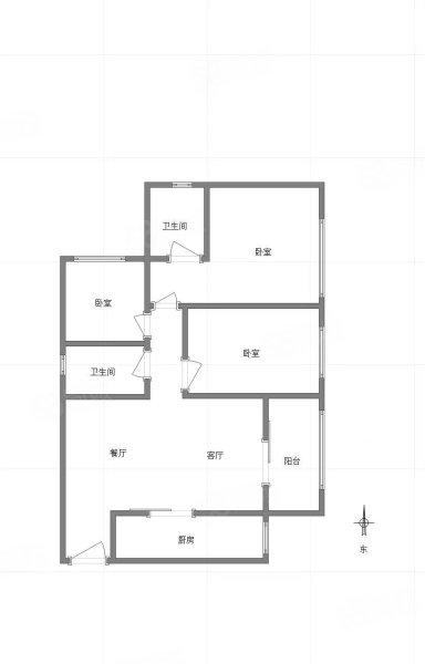 中交中央公园和颂3室2厅2卫93㎡南北110万