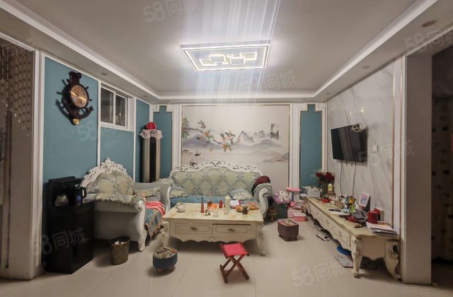 老文轩多层3楼 精装地暖房带储免大税  全明3室    钟