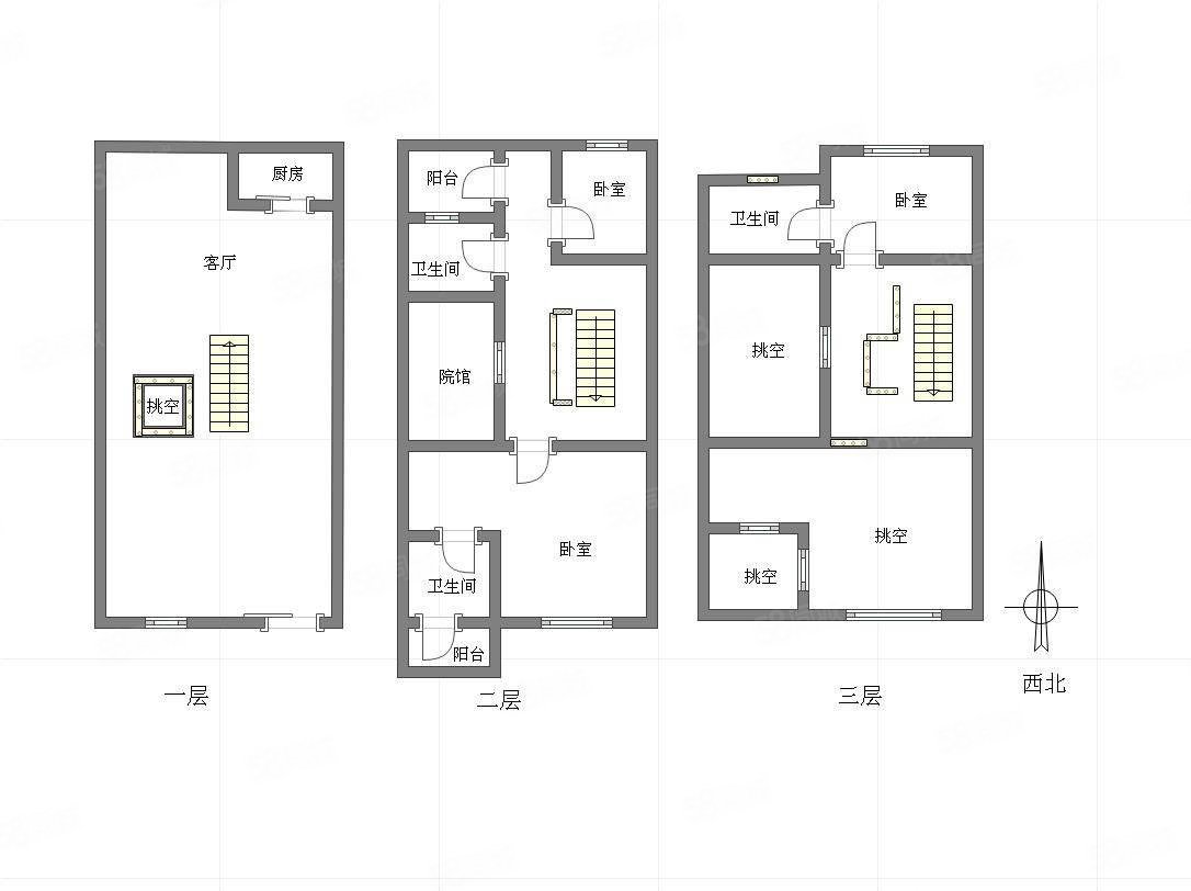 博琅庄园(东区)5室2厅4卫98㎡南北150万