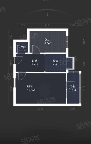 中航工业西控甲楼大院2室1厅1卫48㎡南43万