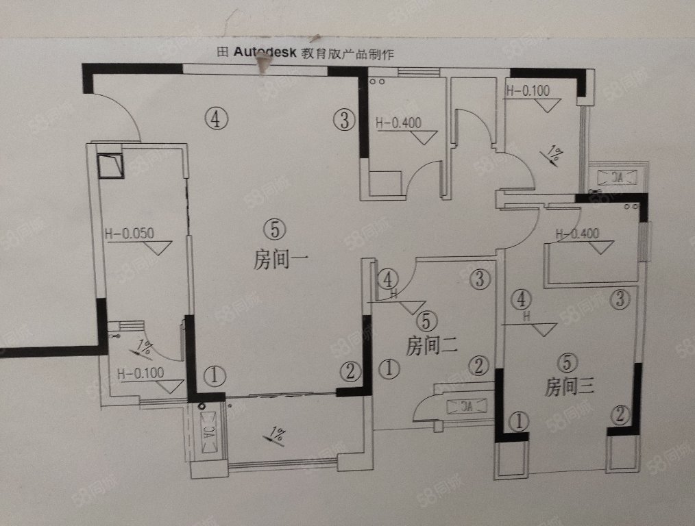 叠彩西城小区(a区)3室2厅1卫68.91㎡南73万