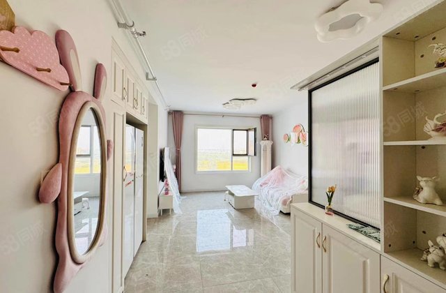 徒骇河观景房 粉色暖心精装三室 看房随时