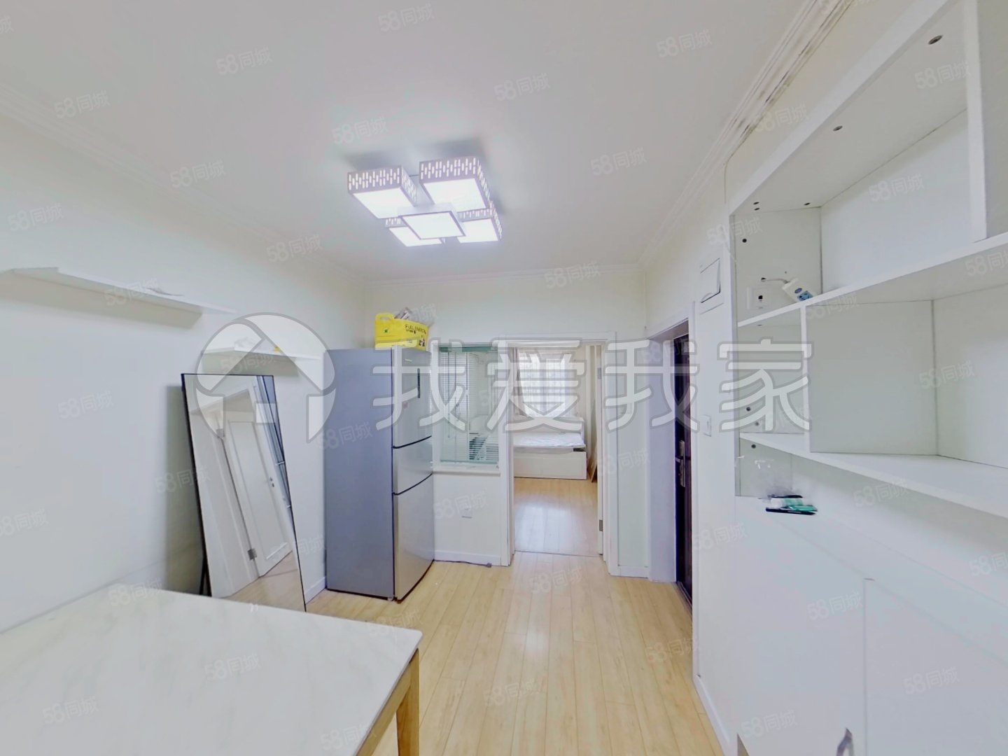 安慧東里2室1廳1衛(wèi)57.89㎡南北340萬