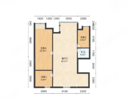 都麗豪廷4室3廳2衛(wèi)217㎡南北359萬
