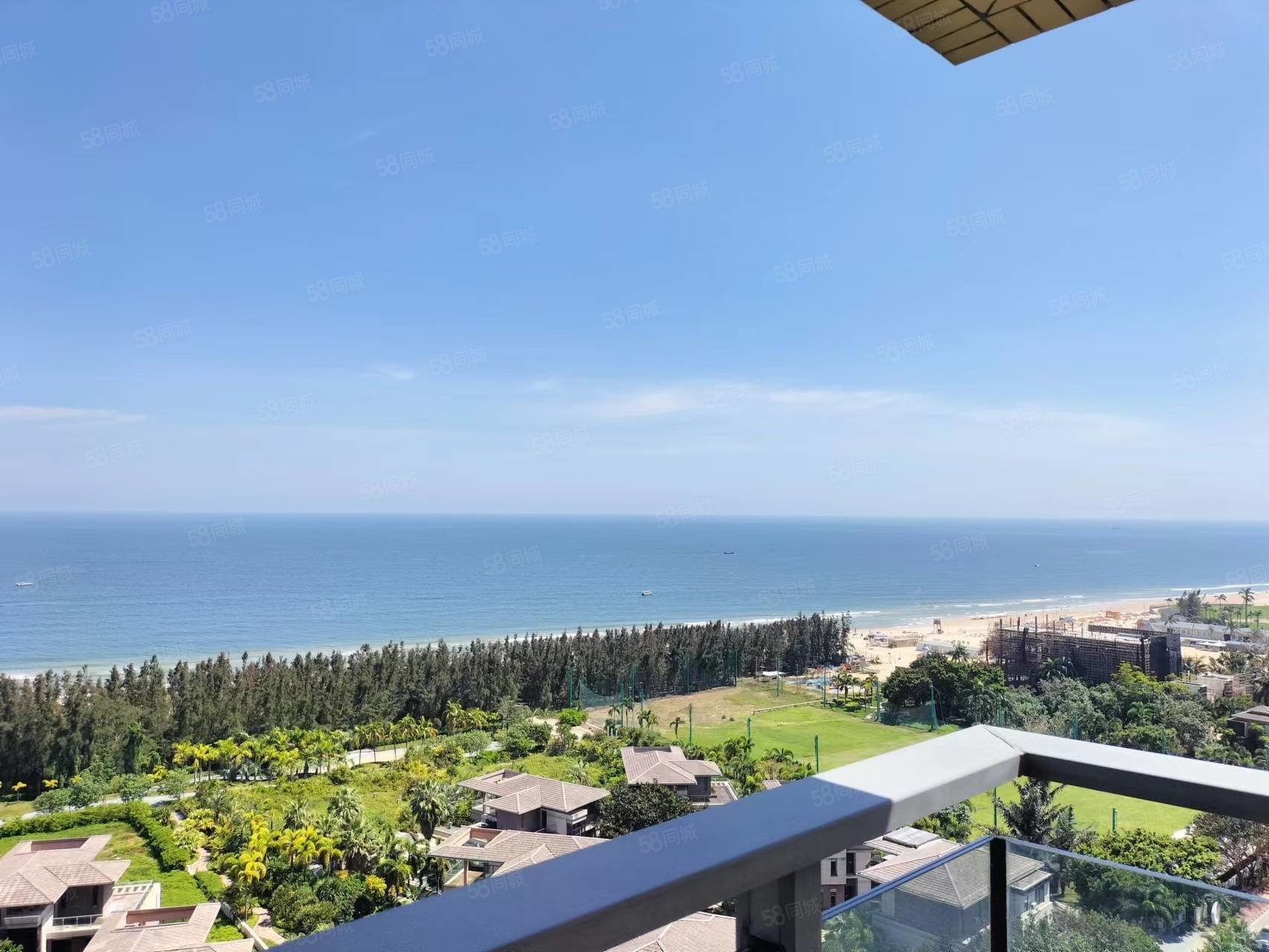 保利p区 一线 高层 海景两房 超大观海阳台,保利海陵岛-阳江58同城