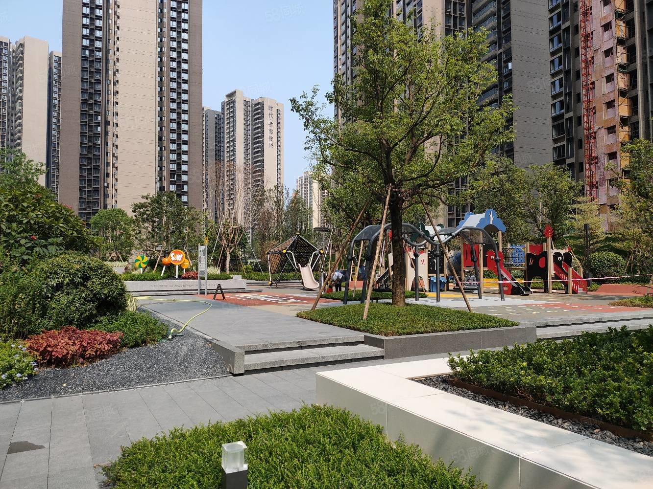 湖万达广场旁时代水岸带精装3房户型方正实用,时代水岸-清远58同城