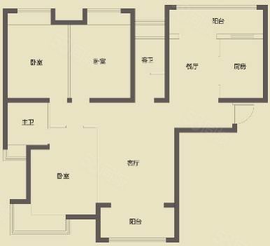 雅居名苑4室2厅2卫144㎡南北65.8万