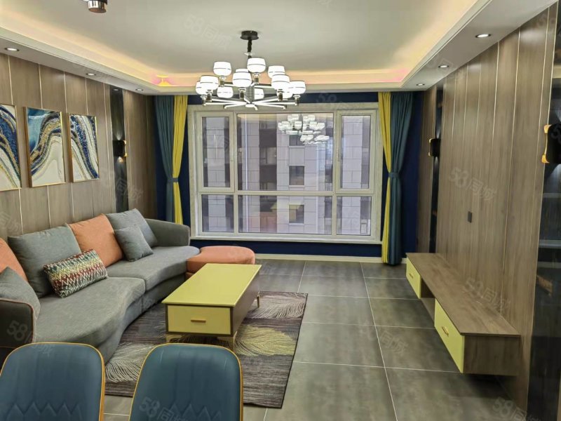 泰德观唐8楼90平精装修可贷款南北通透