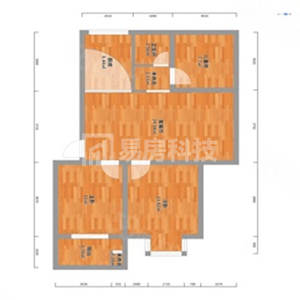 泰美园3室2厅1卫89㎡南北46.8万