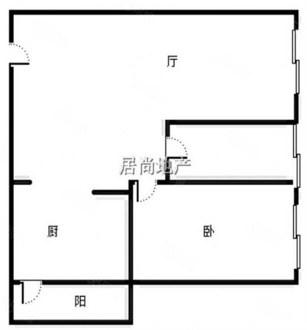 黑龙江现代文化艺术产业园1室1厅1卫65㎡南149万