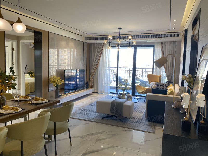 白云人和地铁(半年社保可购买)流溪半岛,精装三房,通风采光佳