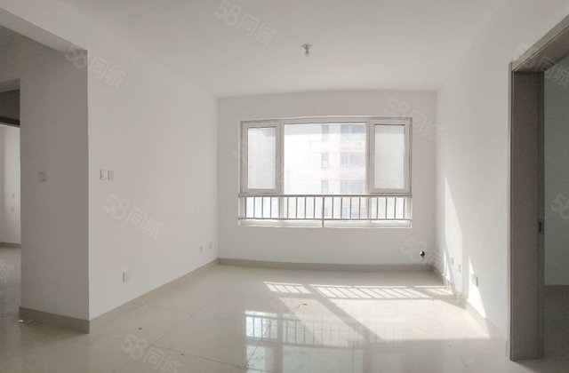 边户！二中南邻，全新未住，三室两厅全明户型，