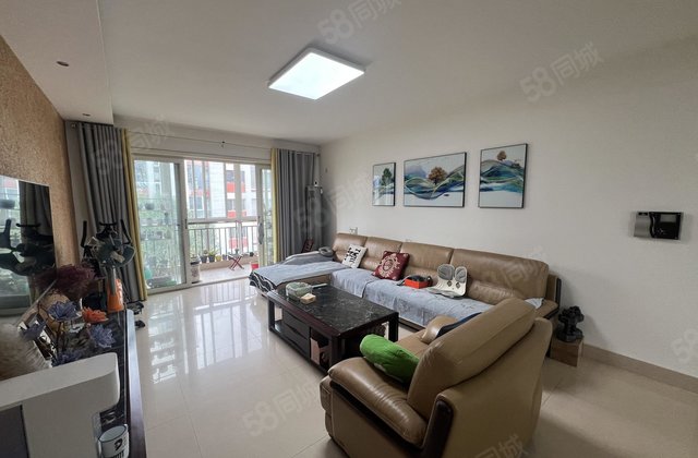 市医院西中通时代豪园中间楼层三室双卫有车位保证真实 颐和园西