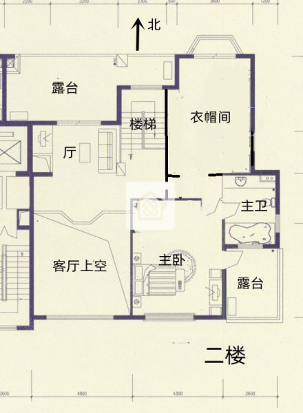 南湖花园5室3厅3卫289.11㎡南北270万