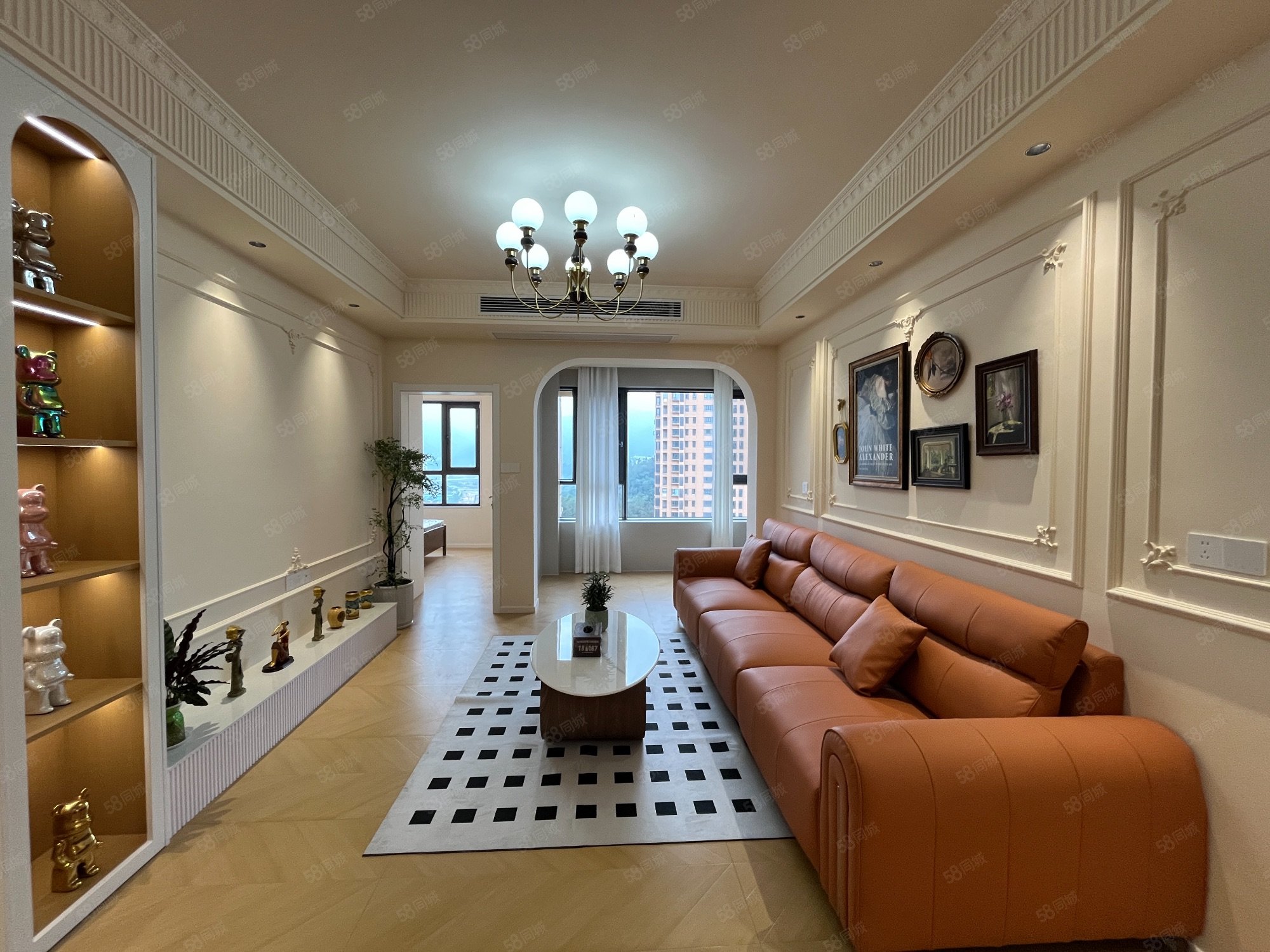 万秀城二期3室2厅1卫102㎡南北76万