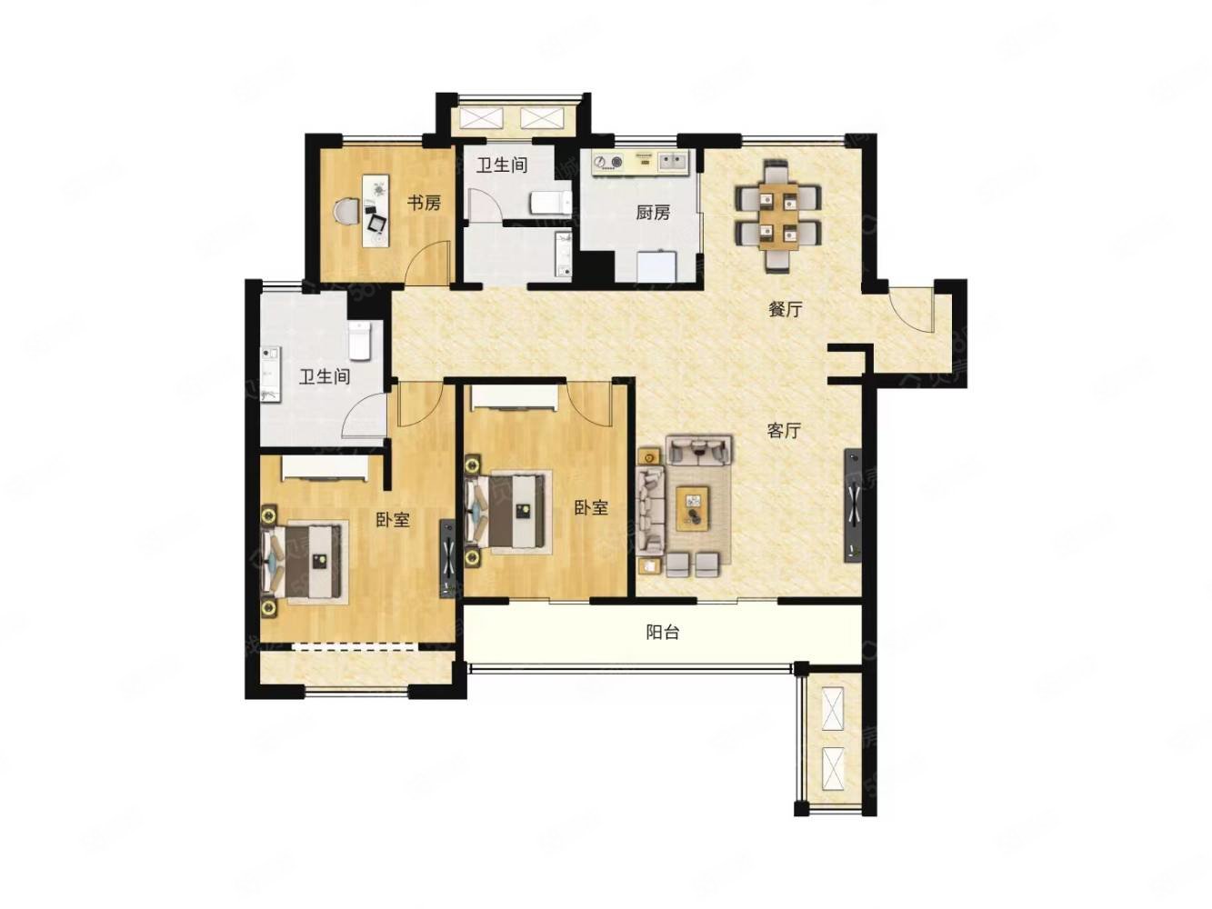 沣东管委会旁绿地新里城业主诚心出售精装修,绿地新里城-西安58统城