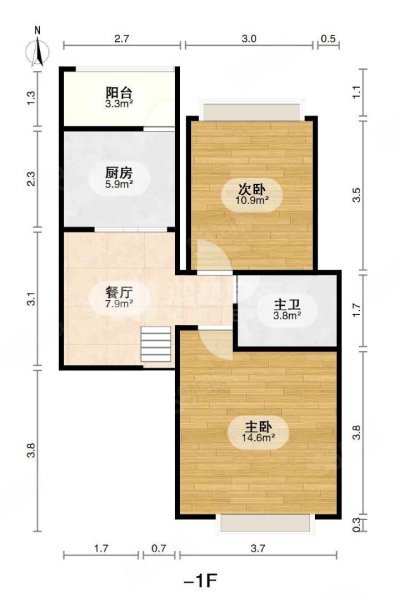 青春家园5室2厅2卫138.88㎡南北105万