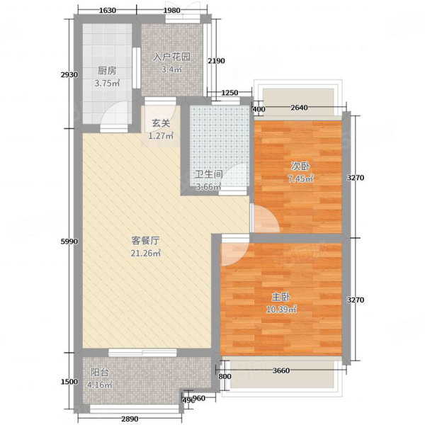 幸福小区4室2厅2卫152㎡南北58万