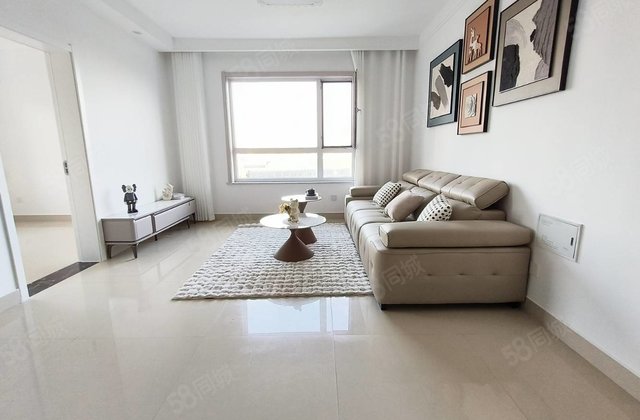 急售滨河二中文苑 锦绣学府旁 精装三居室拎包入住 南北通透