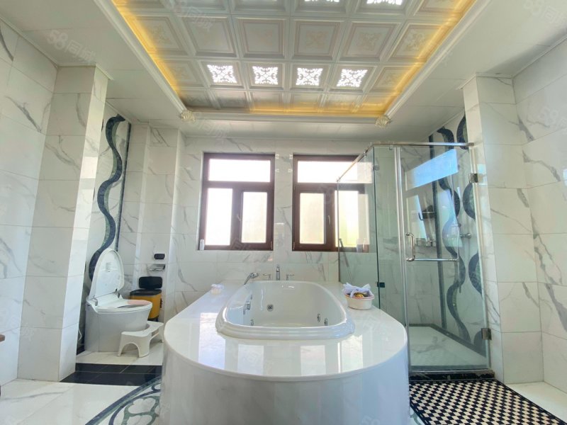 【10图】豪装独栋,带超大院子,白沙河畔,沿河观景房,恒信伯爵公馆