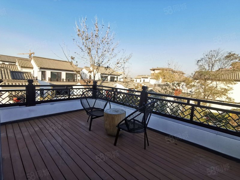 中式合院 带100平大院! 独栋 背山看水