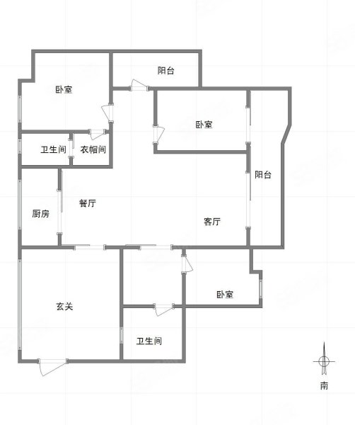 朵力尚美国际3室2厅2卫127.73㎡南北162万