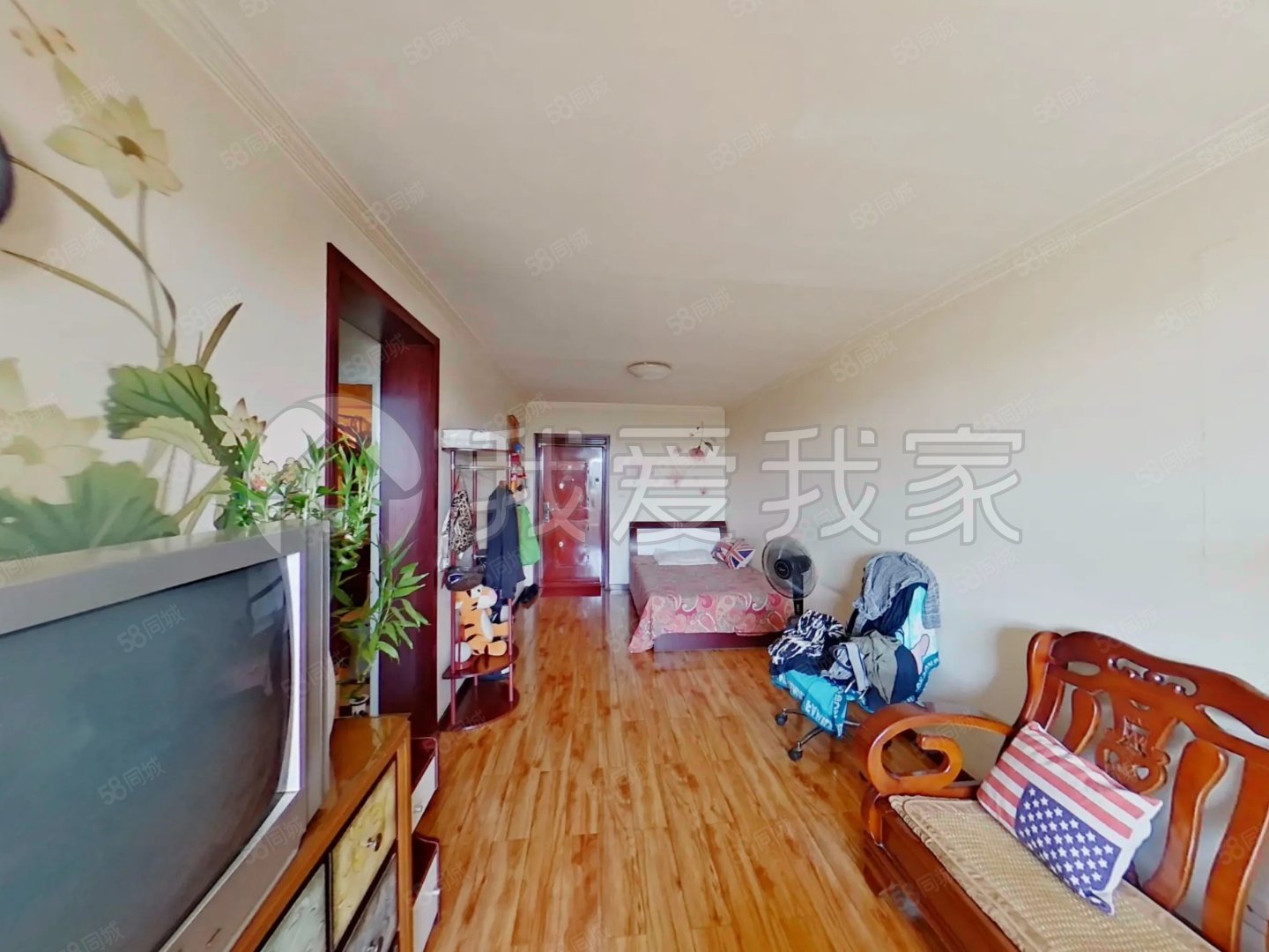 皓月苑1室1廳1衛(wèi)44.31㎡南155萬