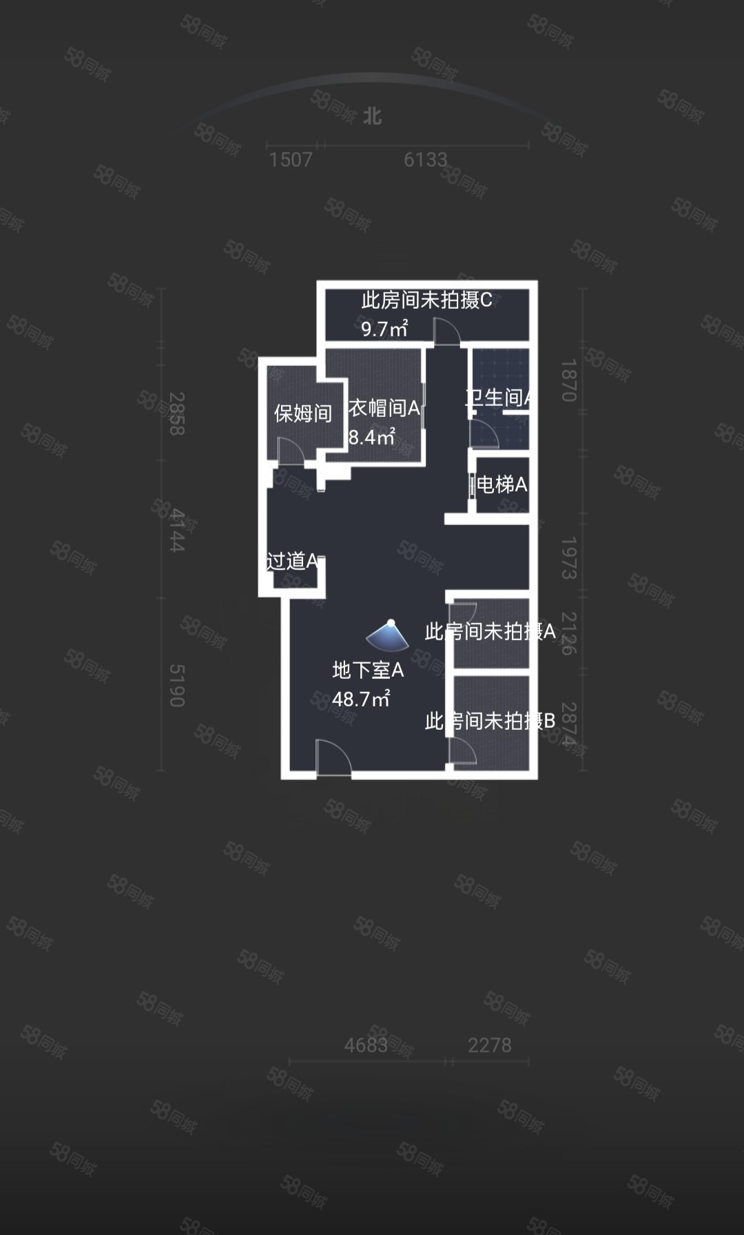 中海墅(東區(qū)別墅)4室3廳5衛(wèi)303㎡南北2450萬