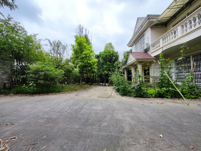 富临山庄别墅中的劳斯莱斯花园方正400平米随时看房