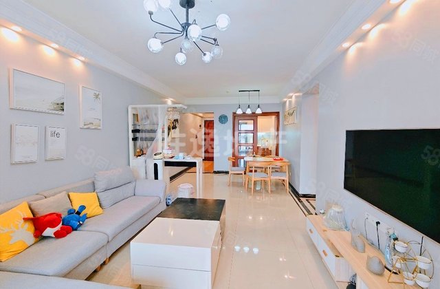 中海金沙里3室2厅107㎡190万二手房图片