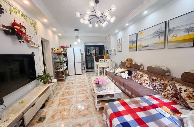 竞地城市花园3室2厅84.62㎡55万二手房图片