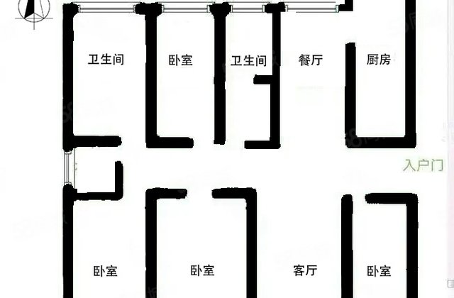 诚意出售 交通便利 双卫格局 精装可拎包入住 真实有效