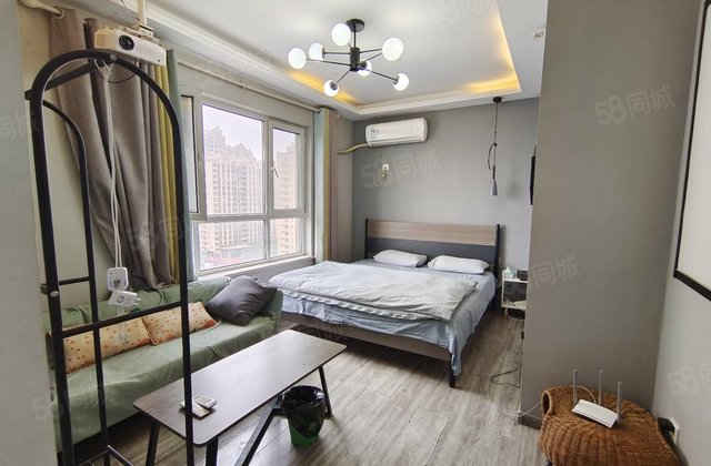 售水晶丽城一室一厅 35 平家具家电全送看房方便包过户