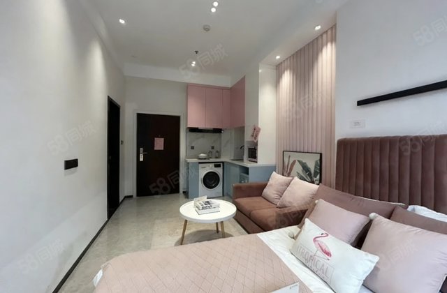 33平    ！星光时代美境公寓一室一卫可办公可居住可