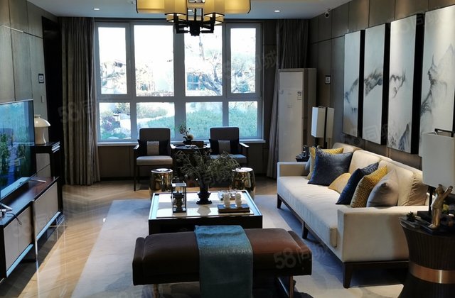 红光山会展核心领地兰台府,单价8500大三室双卫 中式园林