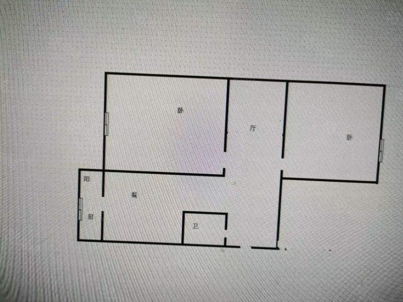 下夹树街小区(下夹树街8号-16号(双号))2室1厅1卫70㎡南北70万