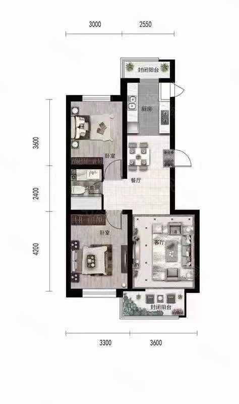 紫薇公馆户型图图片