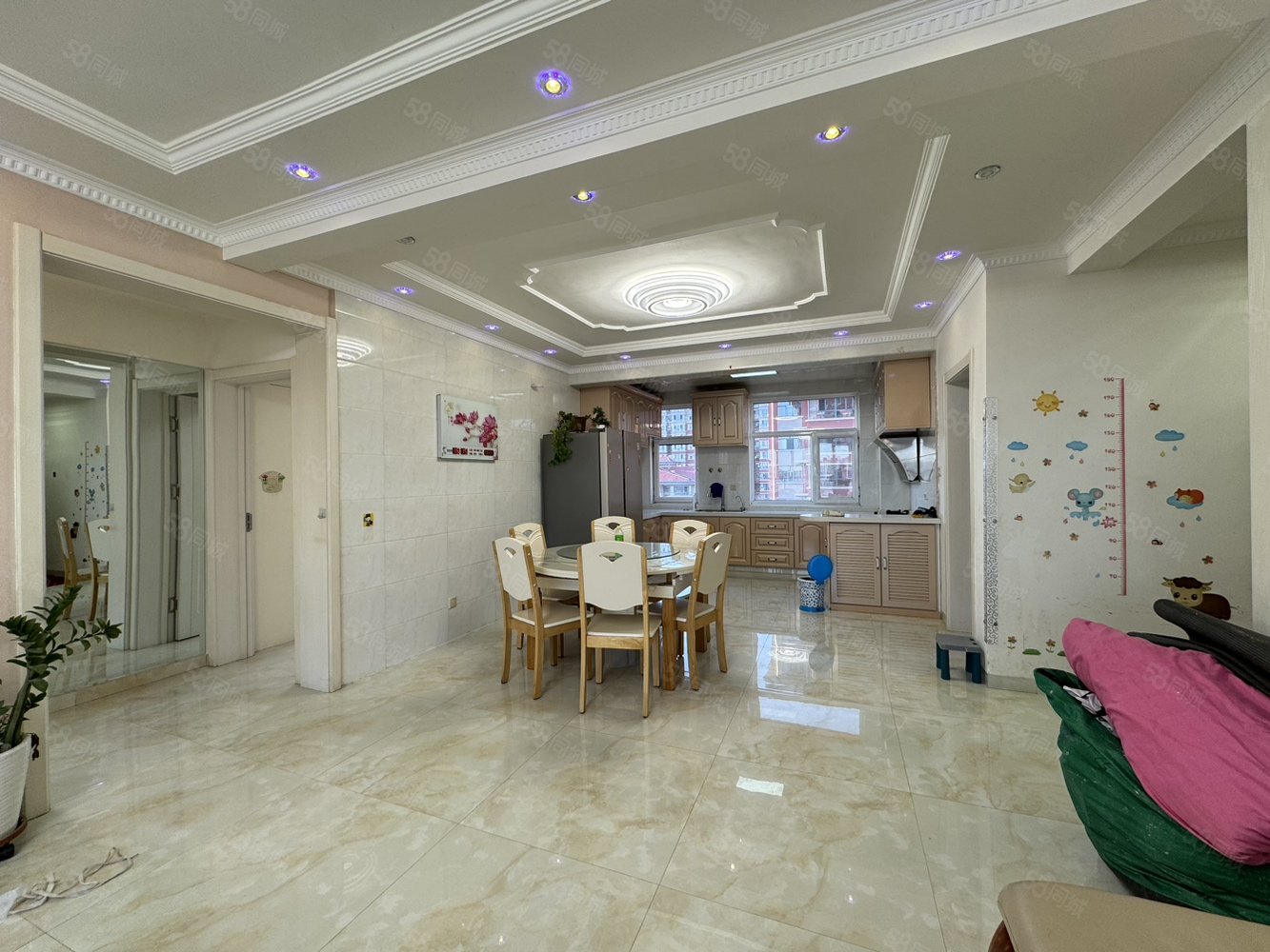 众力如意园3室2厅1卫120㎡南北64万