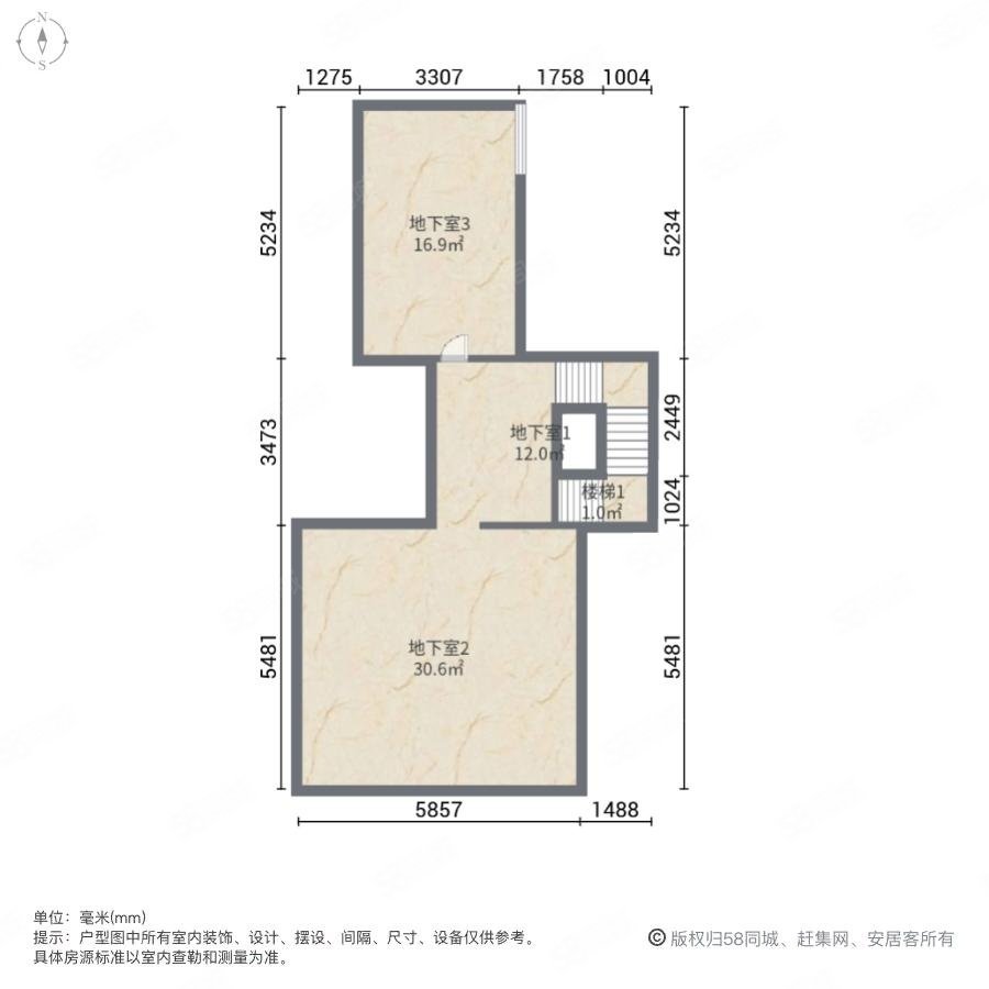 山语原墅5室3厅4卫326㎡南北1220万
