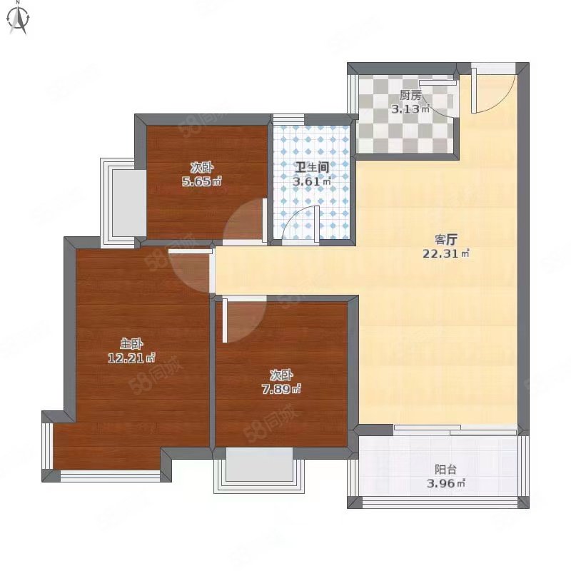 【10图】江山御景东边边户,全明户型,产证在手,双实验,江山御景d区