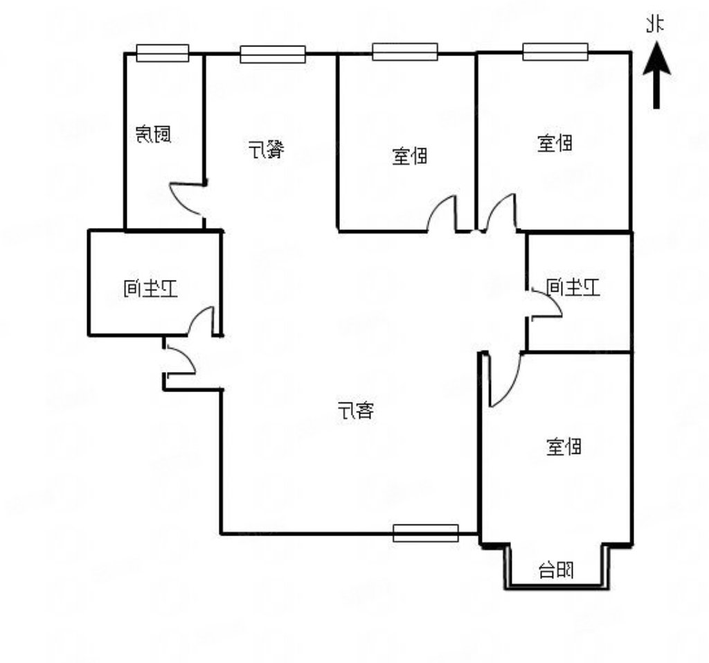 (富恒公馆) 中央花园3室2卫 老证 三中 ,时代广场(桃城)-衡水58同城