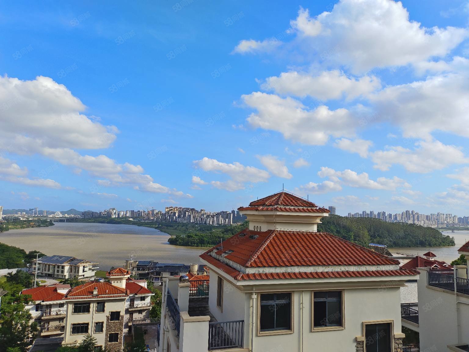 青秀区江景独栋别墅急售视野开阔一览邕江,碧丽山庄-南宁58同城