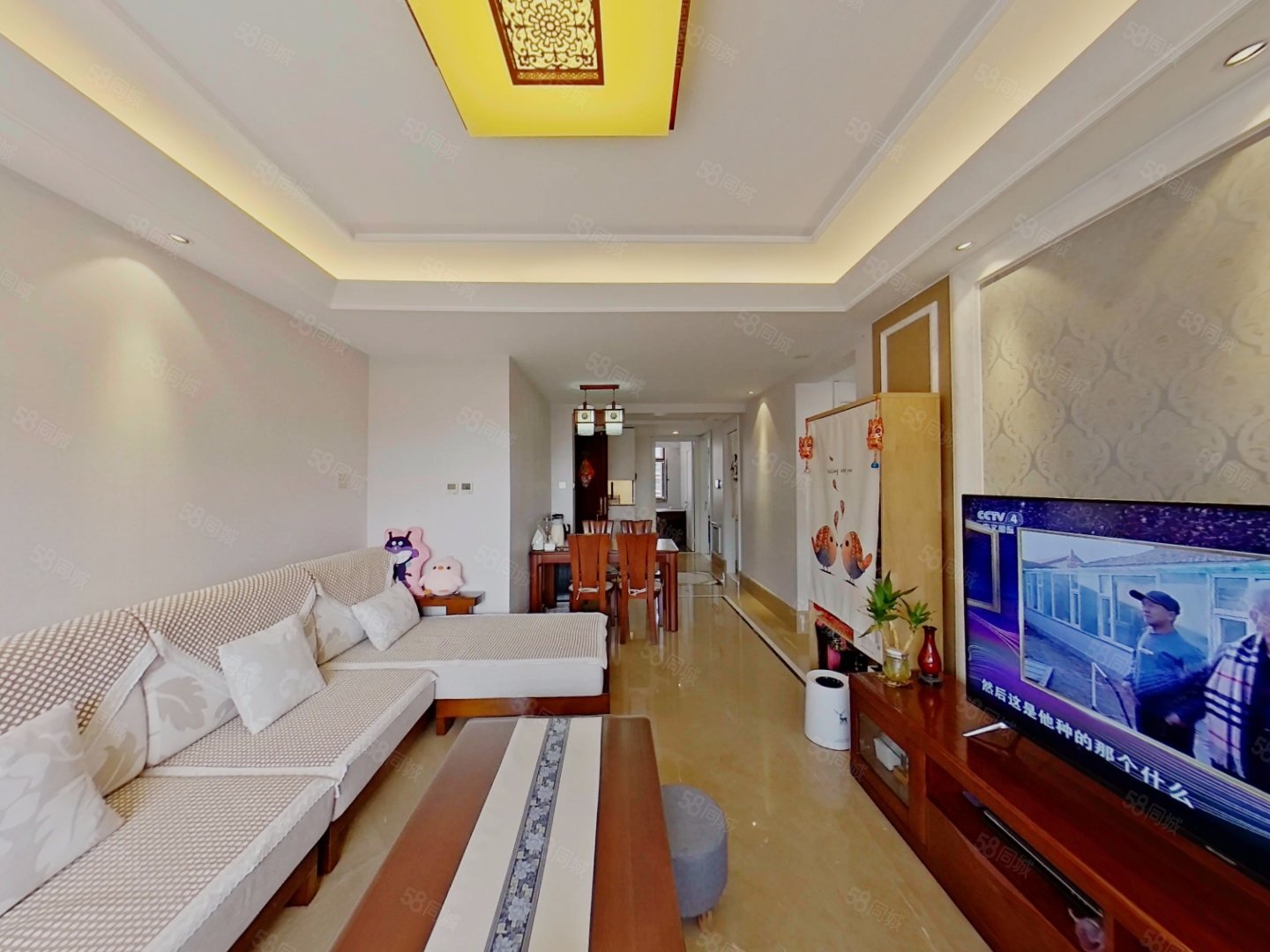 金域東郡3室2廳2衛(wèi)91.81㎡南北470萬