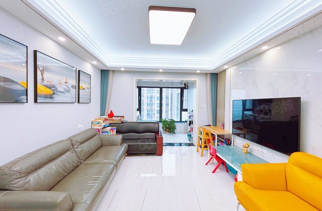 二中文苑 荣盛锦绣学府 观景好楼层 带车储精装修免大税