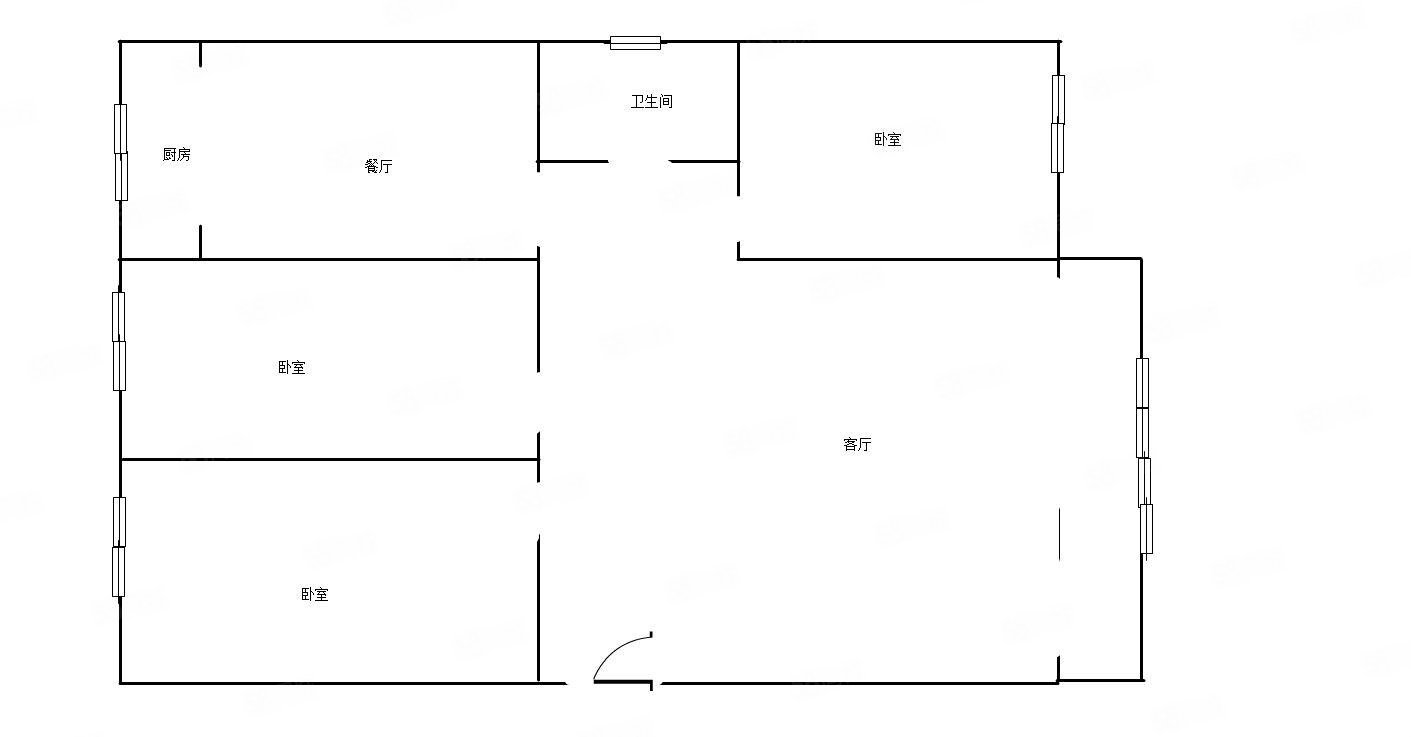 林建小区3室2厅1卫91.42㎡南75万